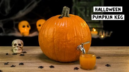 Halloween Pumpkin Keg Cocktail Recipe