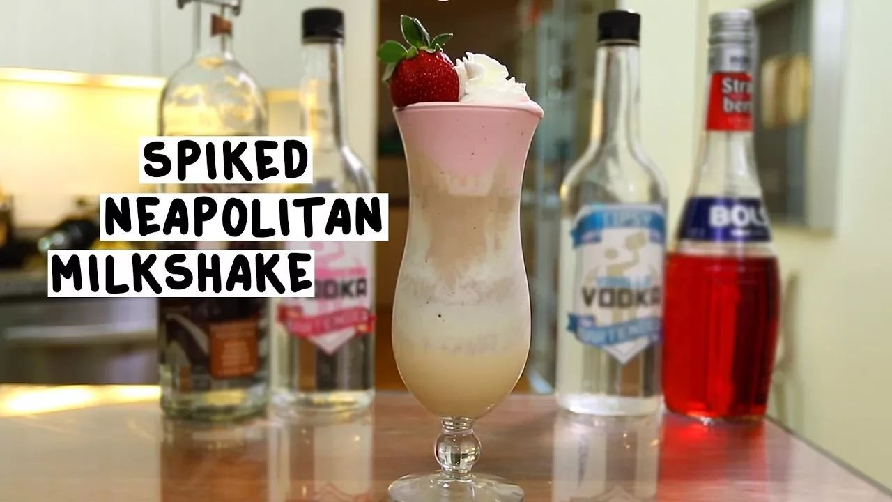 Spiked Neapolitan Milkshake thumbnail