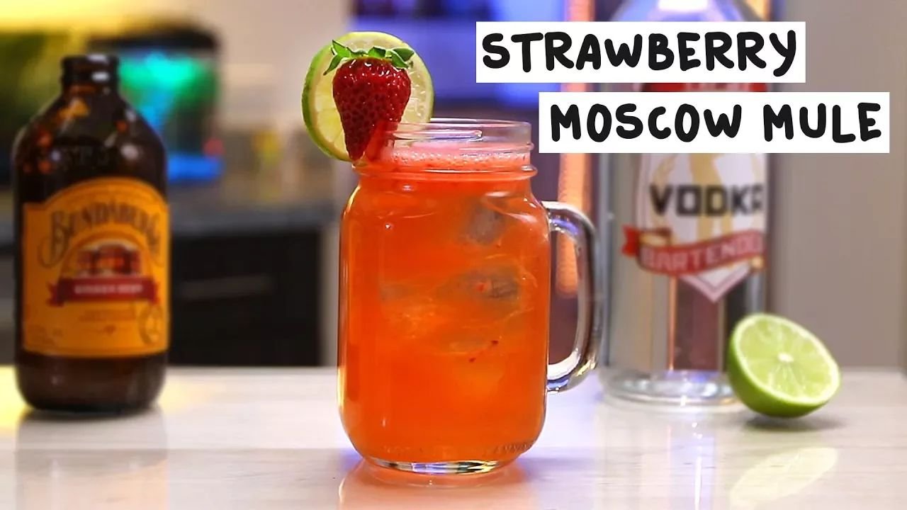 Strawberry Moscow Mule thumbnail