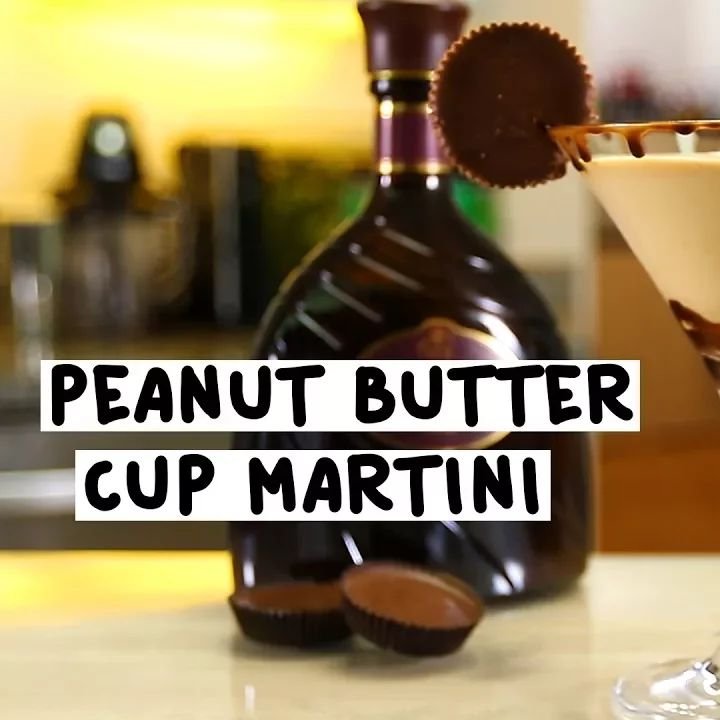 Peanut Butter Cup Martini - Queen Bee Mixology