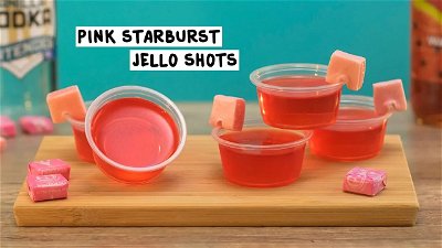 Pink Starburst Jello Shots thumbnail