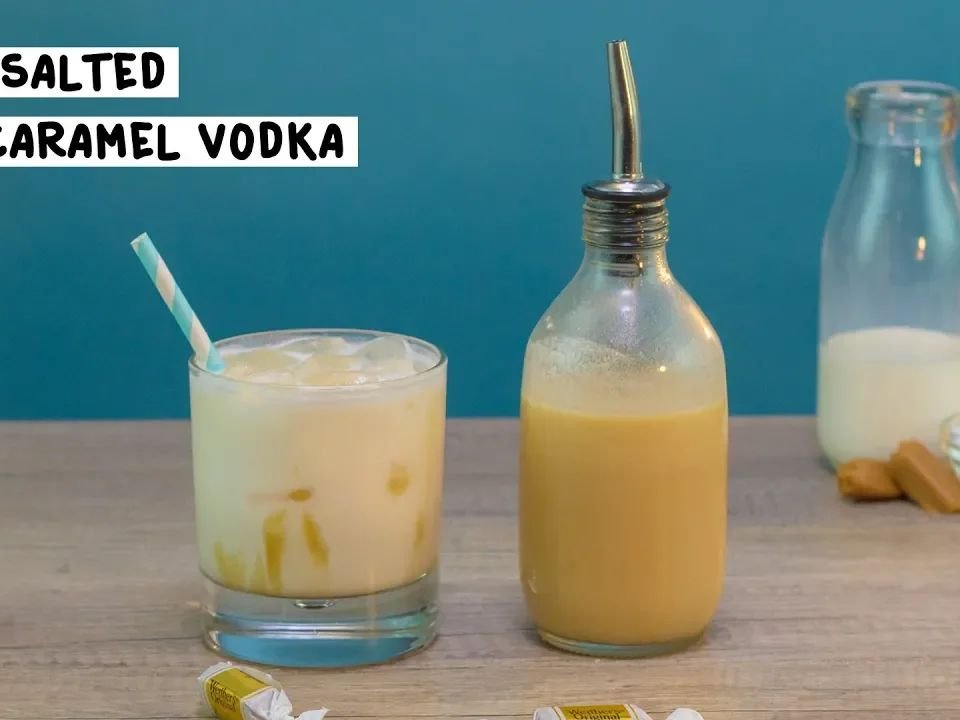 DIY Caramel Vodka - Homemade Liqueur : Gastronom Cocktails
