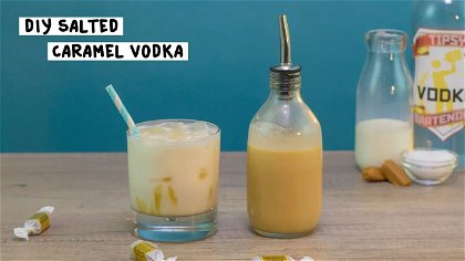 DIY Salted Caramel Vodka thumbnail