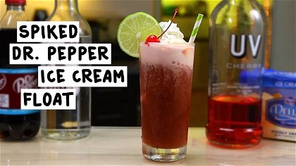 Spiked Dr. Pepper Ice Cream Float thumbnail