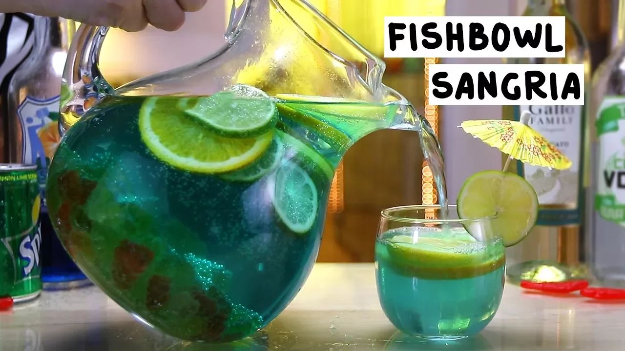 Fishbowl Sangria Cocktail Recipe