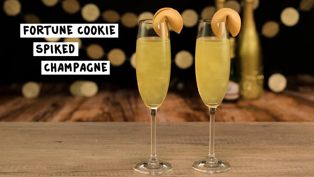 Fortune Cookie Spiked Champagne thumbnail