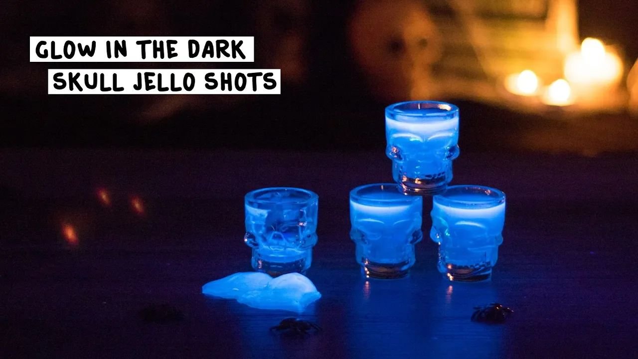 Glow In The Dark Skull Jello Shots thumbnail