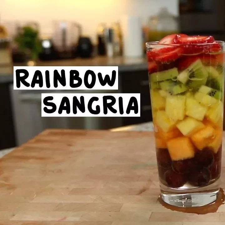 Rainbow Sangria Pitcher Cocktail Recipe